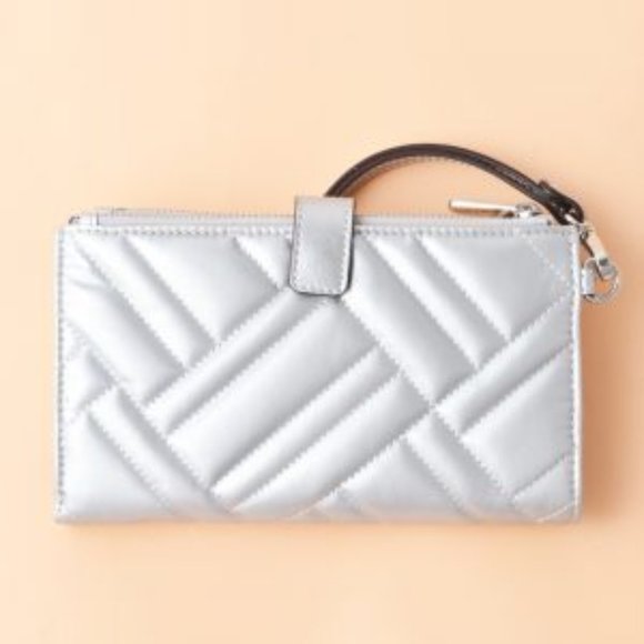 🆕️ Michael Kors Peyton Large Double Zip Wristlet - Picture 6 of 7
